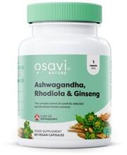 Osavi Ashwagandha Rhodiola & Ginseng, Kapseln