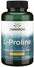 Swanson L-Proline 500 mg, 100 Kapseln