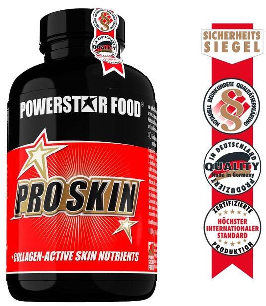 Powerstar Food PRO SKIN, 180 Kapseln