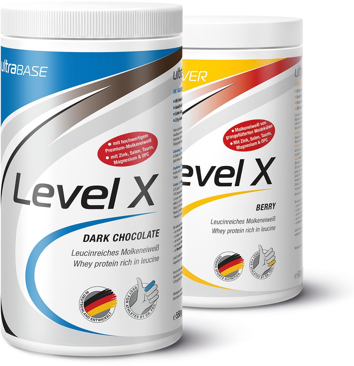 Ultra Sports Level X, 440 g Dose, Berry