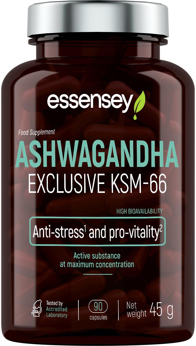 Essensey Ashwagandha Exclusive KSM-66, 90 Kapseln