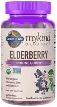 Garden of Life mykind Organics - Elderberry, Made with Real Fruit, 120 Gummies