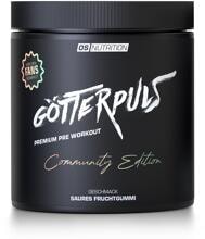OS NUTRITION Götterpuls Premium Pre Workout Community Edition, 400 g Dose, Saures Fruchtgummi