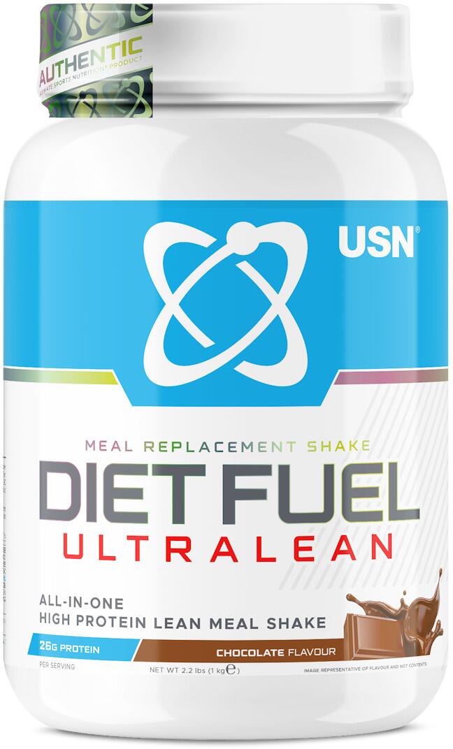 USN Diet Fuel Ultralean, 1000 g Dose, Chocolate