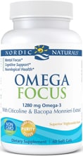 Nordic Naturals Omega Focus, 60 Softgels, Lemon