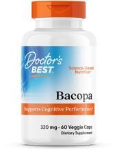 Doctors Best Bacopa with Synapsa - 320 mg, 60 Kapseln