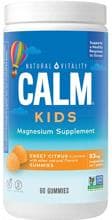 Natural Vitality CALM Magnesium KIDS Fruchtgummi, 60 Stück, Süße Zitrusfrüchte