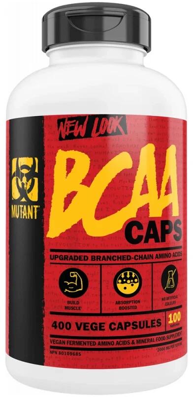 Mutant BCAA Caps, 400 Kapseln