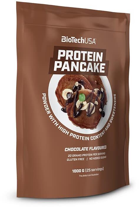BioTech USA Protein Pancake Pulver, 1000 g Beutel, Chocolate
