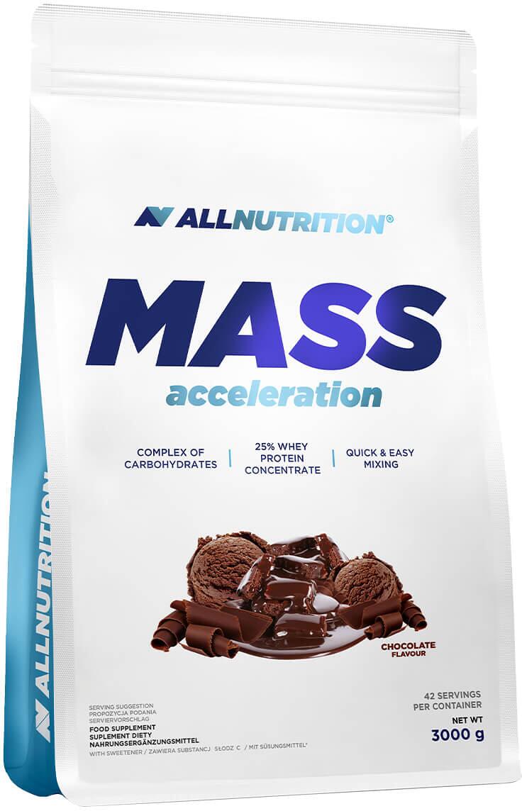 Allnutrition Mass Acceleration, 3000 g Beutel, Banana