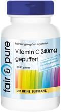 fair & pure Vitamin C (240 mg), 180 Kapseln Dose