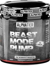 Alphatier Beast Mode Pump Booster, 360 g Dose, Grapefruit – SALE – MHD: 26.08.2026