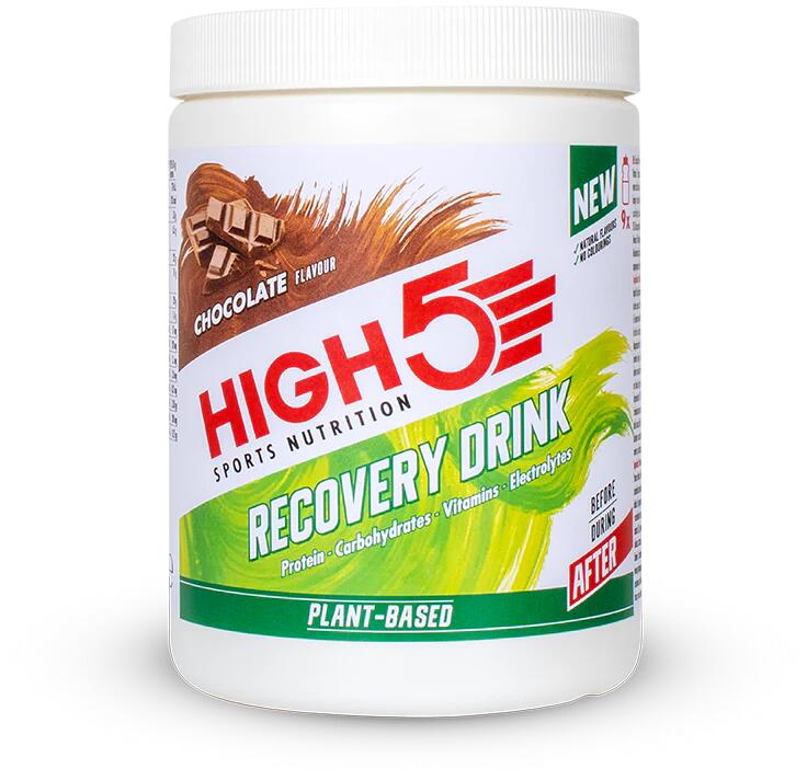 High5 Plant-Based Recovery Drink, 450 g Dose, Chocolate