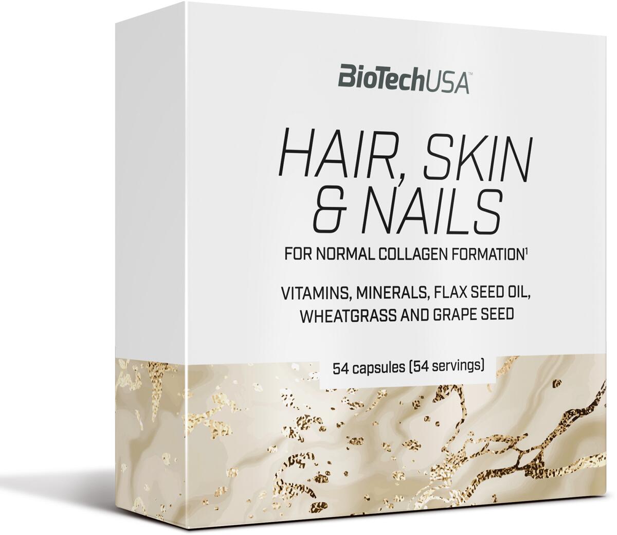 BioTech USA Hair, Skin & Nails, 54 Kapseln