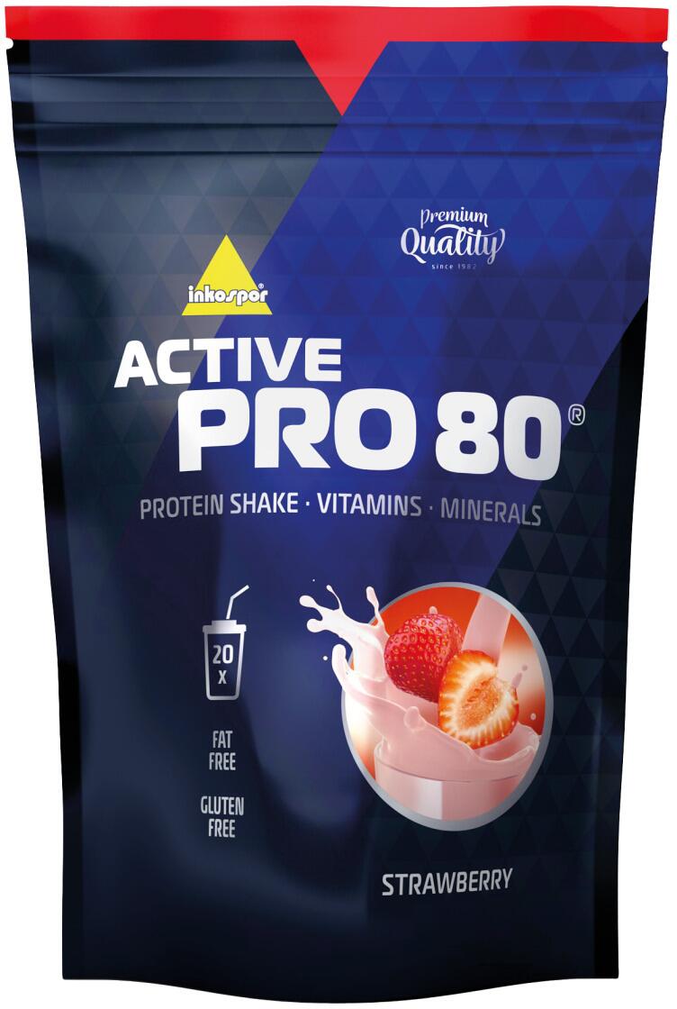 inkospor Active Pro 80, 500 g Beutel, Erdbeer