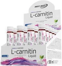 Best Body Nutrition L-Carnitin, 20 x 25 ml Ampullen, Limette