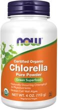 Now Foods Chlorella Organic Pure Powder, 113 g Dose
