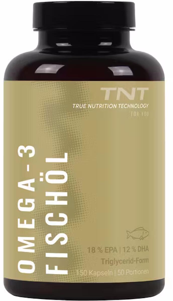 TNT Omega-3 Fischöl, 150 Kapseln