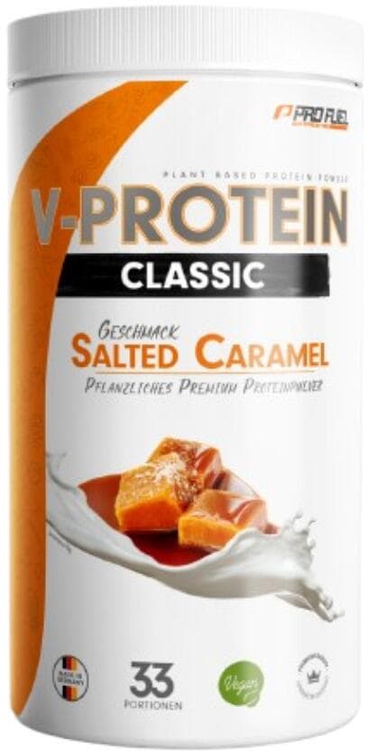 ProFuel V-Protein Classic, 1000 g Dose, Salted Caramel