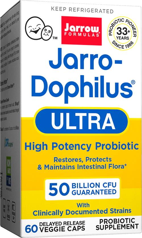 Jarrow Formulas Jarro-Dophilus Ultra - 50 Billion CFU, 60 Kapseln
