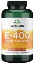 Swanson Vitamin E Mixed Tocopherols - 400 IU