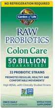 Garden of Life Raw Probiotics Colon Care, 30 Kapseln