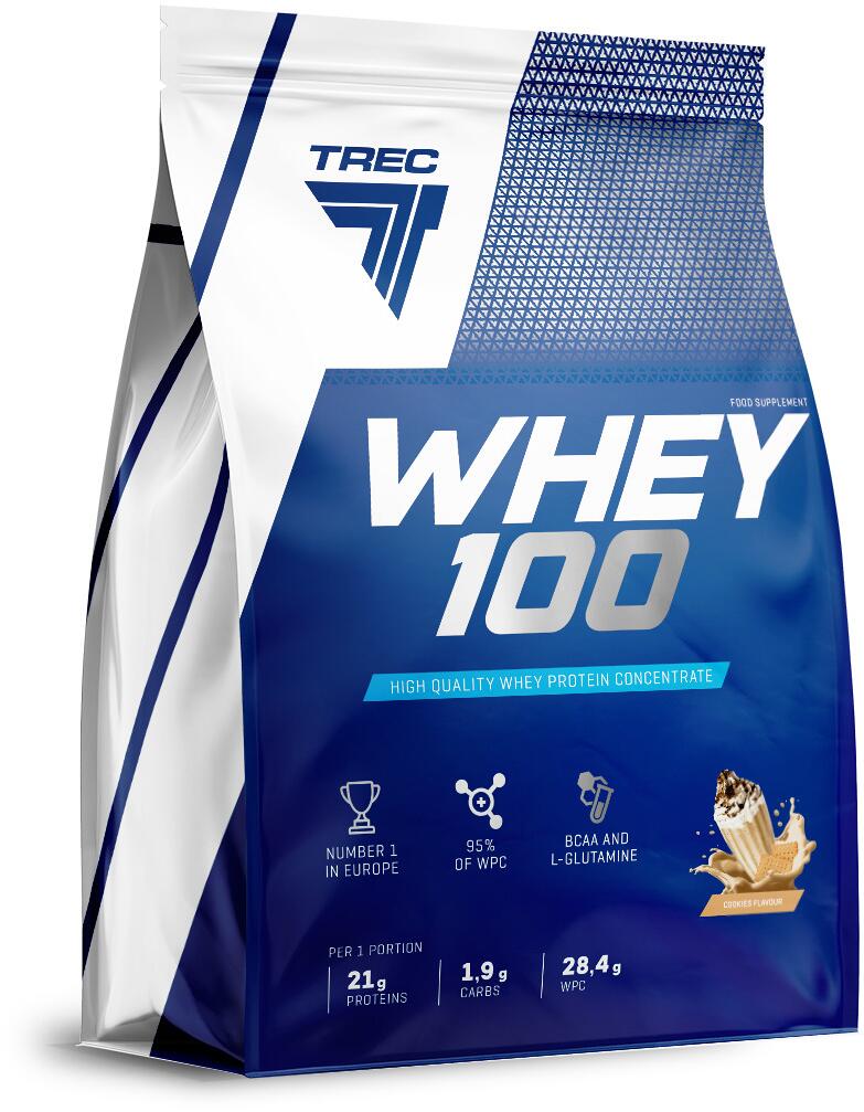 Trec Nutrition Whey 100, 2275 g Beutel, Cookies