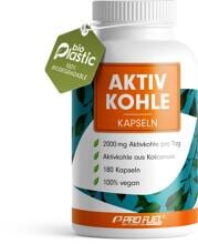 ProFuel Aktivkohle, 180 Kapseln