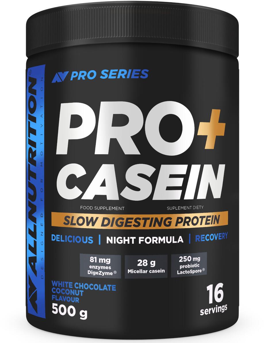 All Nutrition Pro+ Casein, 500 g Dose, Double Chocolate