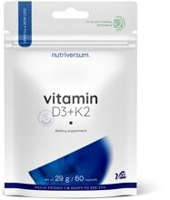 Nutriversum Vitamin D3 + K2, 60 Kapseln