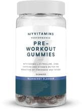 MyProtein Pre-Workout, 60 Gummies, Blueberry