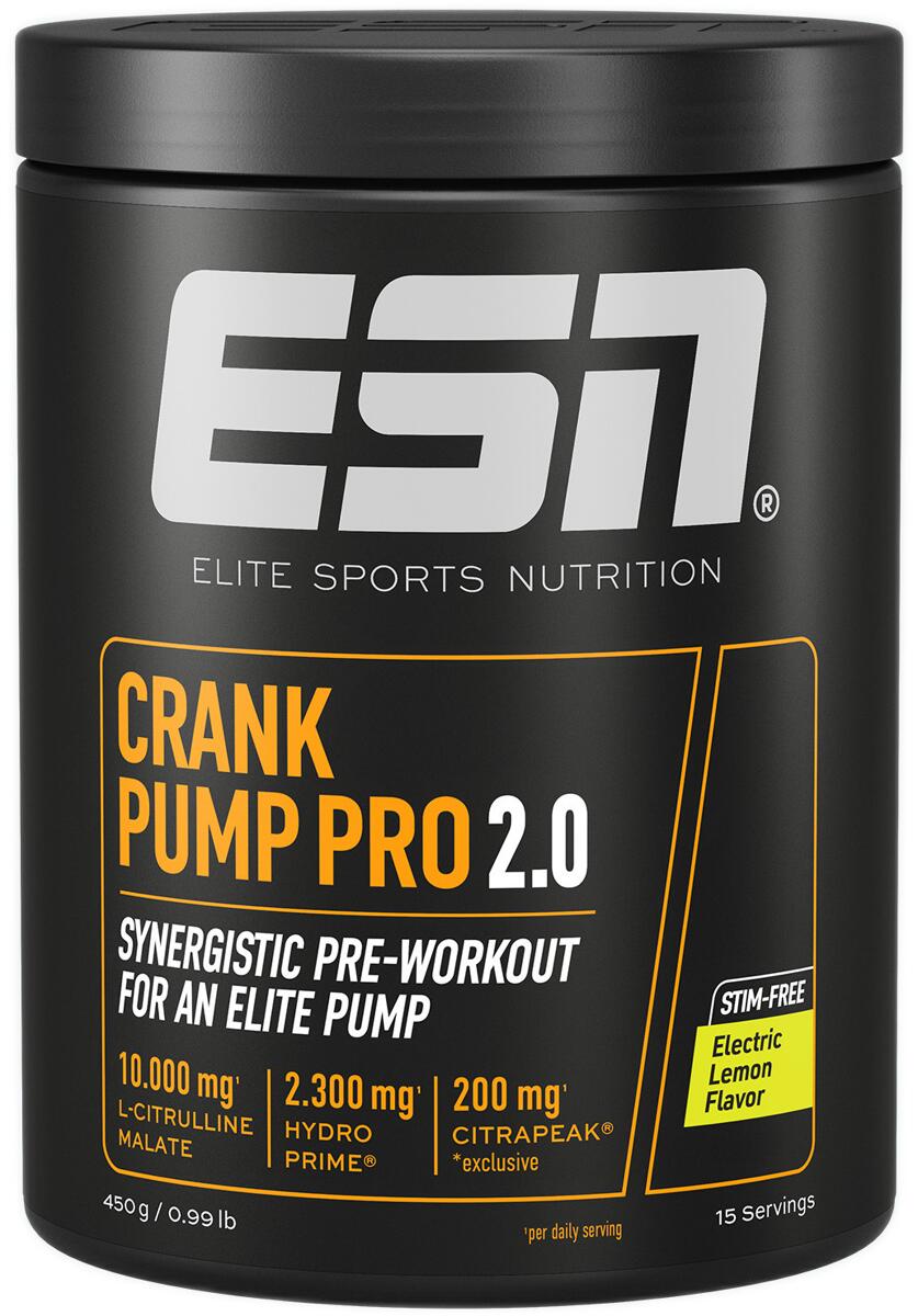 ESN Crank Pump Pro 2.0, 450 g Dose, Electric Lemon