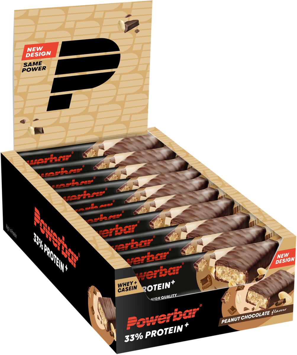 Powerbar Riegel PowerBar Protein Plus 33%, 10 x 90 g Riegel bei Metasport