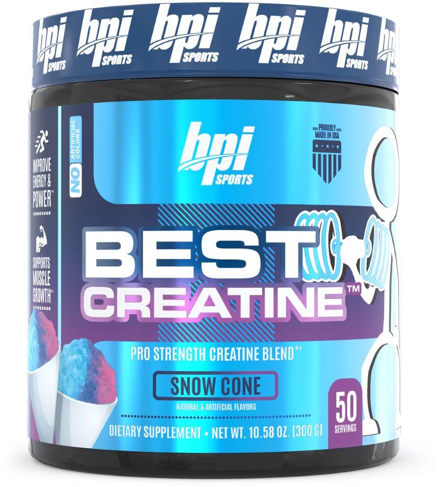 BPI Sports Best Creatine, 300 g Dose, Snow Cone