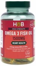 Holland & Barrett Omega 3 Fish Oil - 1500 mg, 240 Kapseln