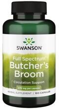 Swanson Full Spectrum Butcher"s Broom 470 mg, 100 Kapseln