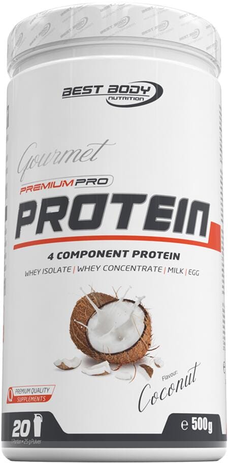 Best Body Nutrition Pro Protein, 500 g Dose, Coconut