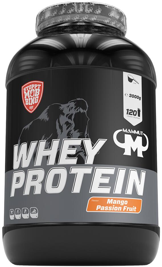 Best Body Mammut Whey Protein, 3000 g Dose, Mango Passion Fruit