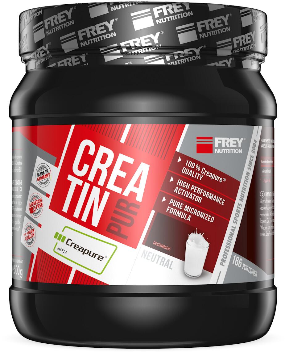 Frey Nutrition Creatin Pur - Creapure , 500 g Dose, Neutral