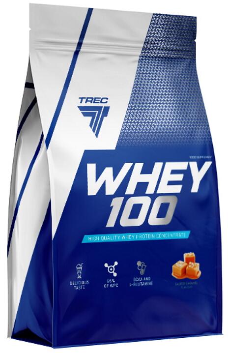 Trec Nutrition Whey 100, 700 g Beutel, Salted Caramel