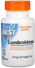 Doctors Best Lumbrokinase - 20 mg, Kapseln