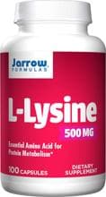 Jarrow Formulas L-Lysine - 500 mg, 100 Kapseln