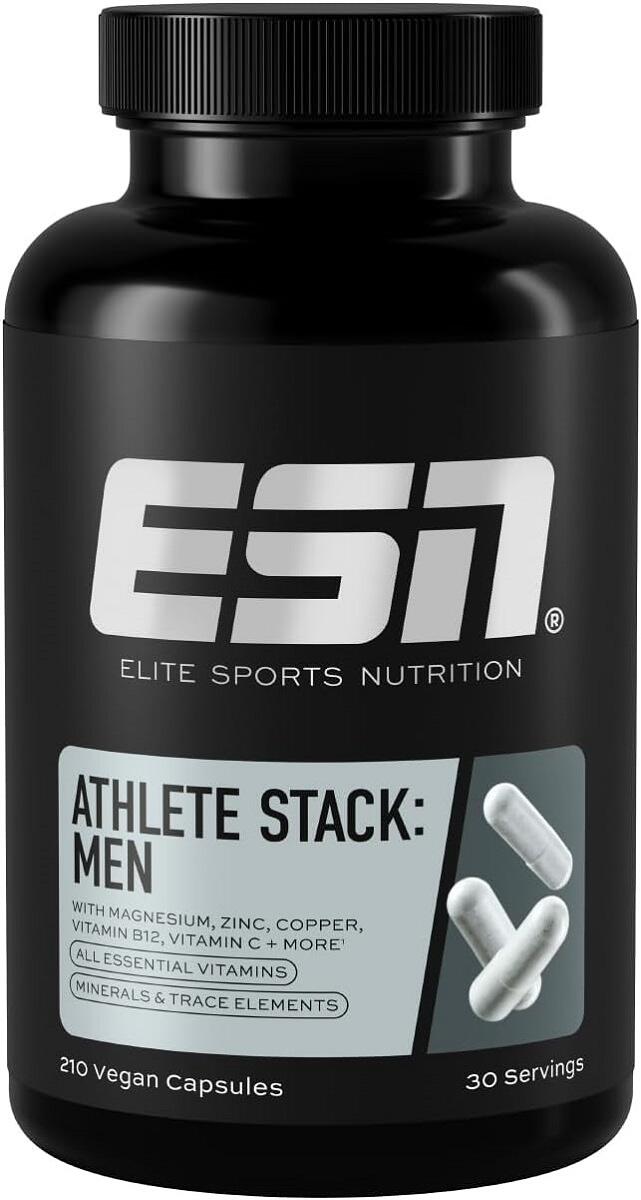 ESN Athlete Stack: Men 2.0, 210 Kapseln