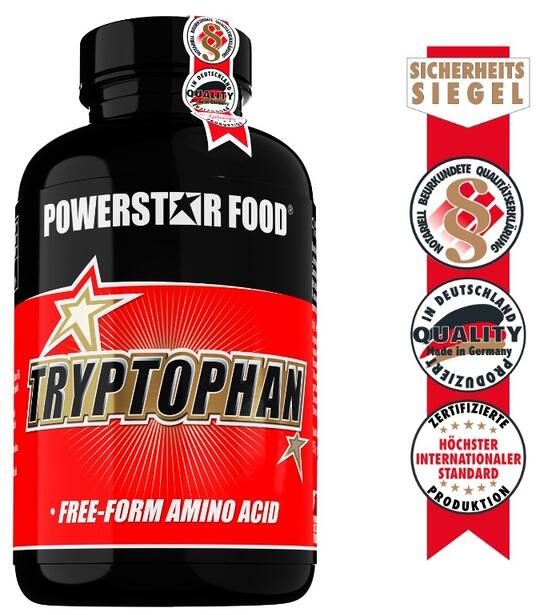 Powerstar Food TRYPTOPHAN, 100 Kapseln