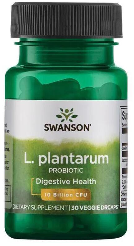 Swanson L. Plantarum Probiotic 10 Billion CFU, 30 Kapseln