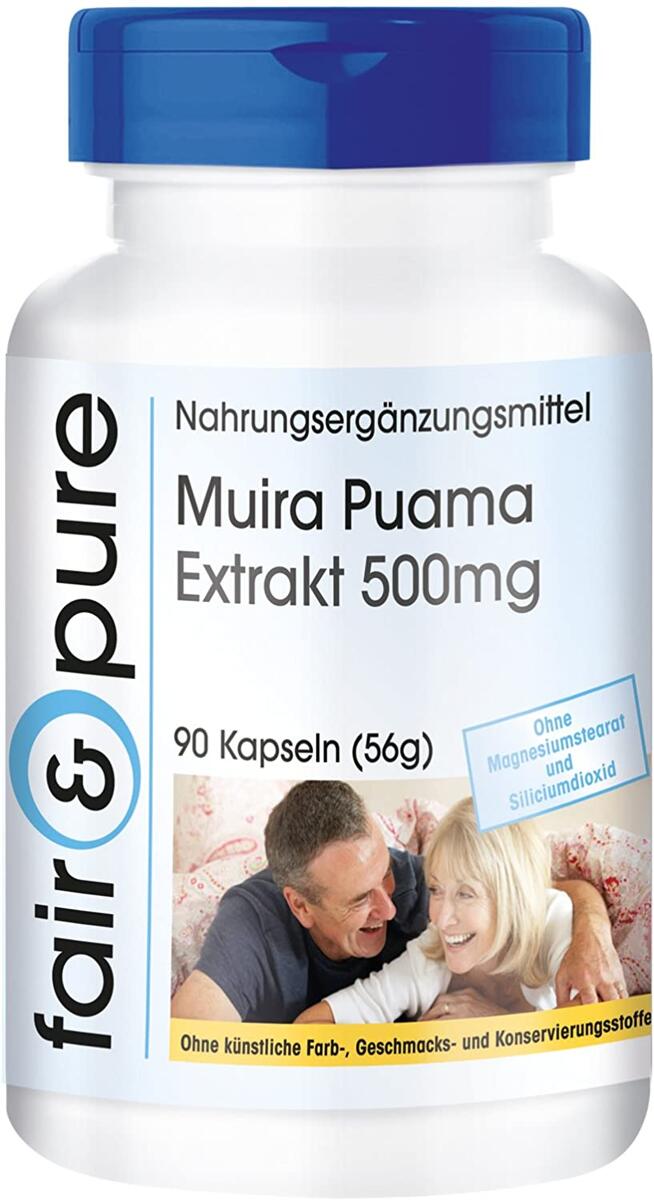 fair & pure Muira Puama 500 mg, 90 Kapseln bei Metasport