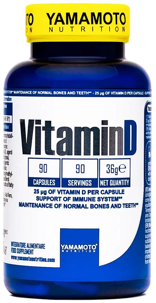 Yamamoto Nutrition Vitamin D 25 μg, 90 Tabletten
