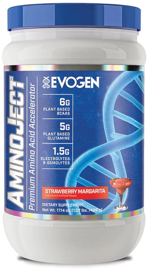 Evogen AminoJect BCAA, 486 g Dose, Strawberry Margarita