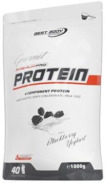 Best Body Nutrition Gourmet Premium Pro Protein, 1000g Beutel, Blackberry Yoghurt