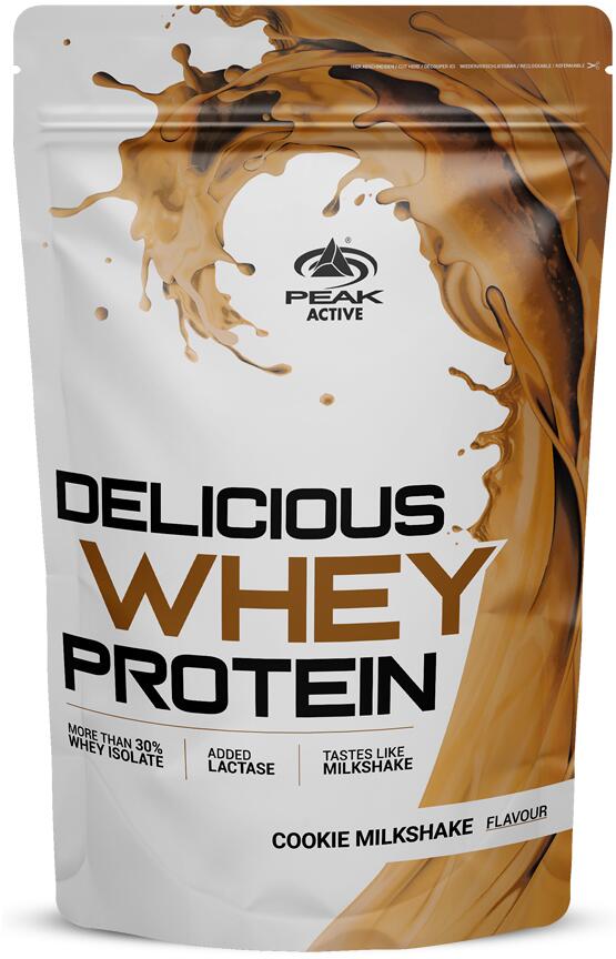 Peak Performance Delicious Whey Protein, 900 g Beutel, Cookie Milkshake
